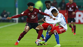 Strong defence: HSV didn't concede against Nürnberg. © 2019 Getty Images