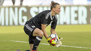 Goalkeeper Almuth Schult is back after a measles infection © Getty Images