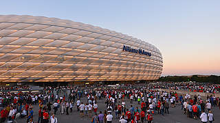 Austragungsort des Champions League-Finales 2022: die Münchner Allianz Arena © 2013 Getty Images