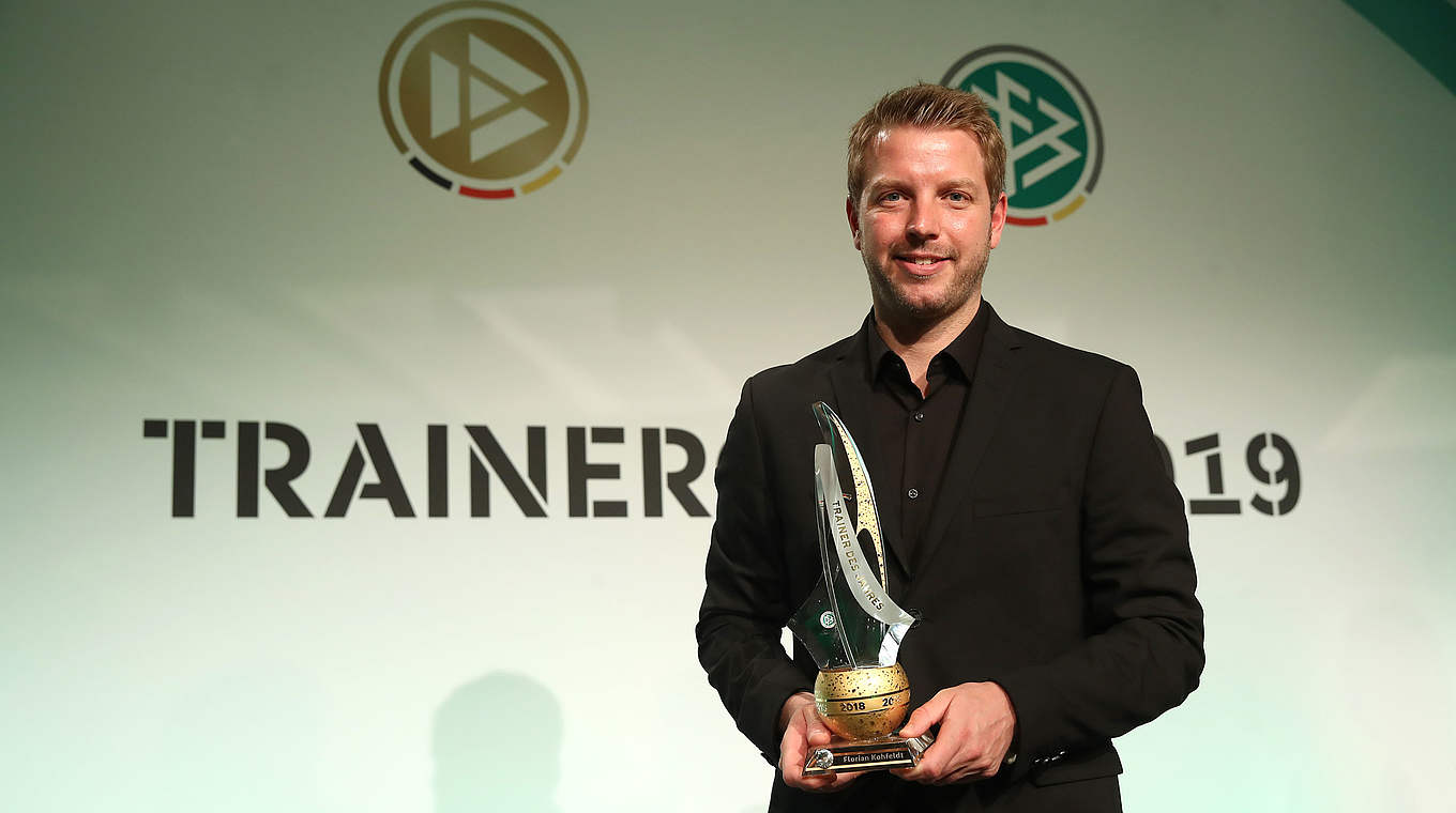 Als "Trainer des Jahres 2018" ausgezeichnet: Werder Bremens Florian Kohfeldt © 2019 Getty Images