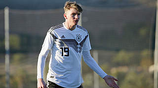 Erzielt drei Treffer im Stadtduell: U 17-Nationalspieler Nick Woltemade © imago/Pressefoto Baumann