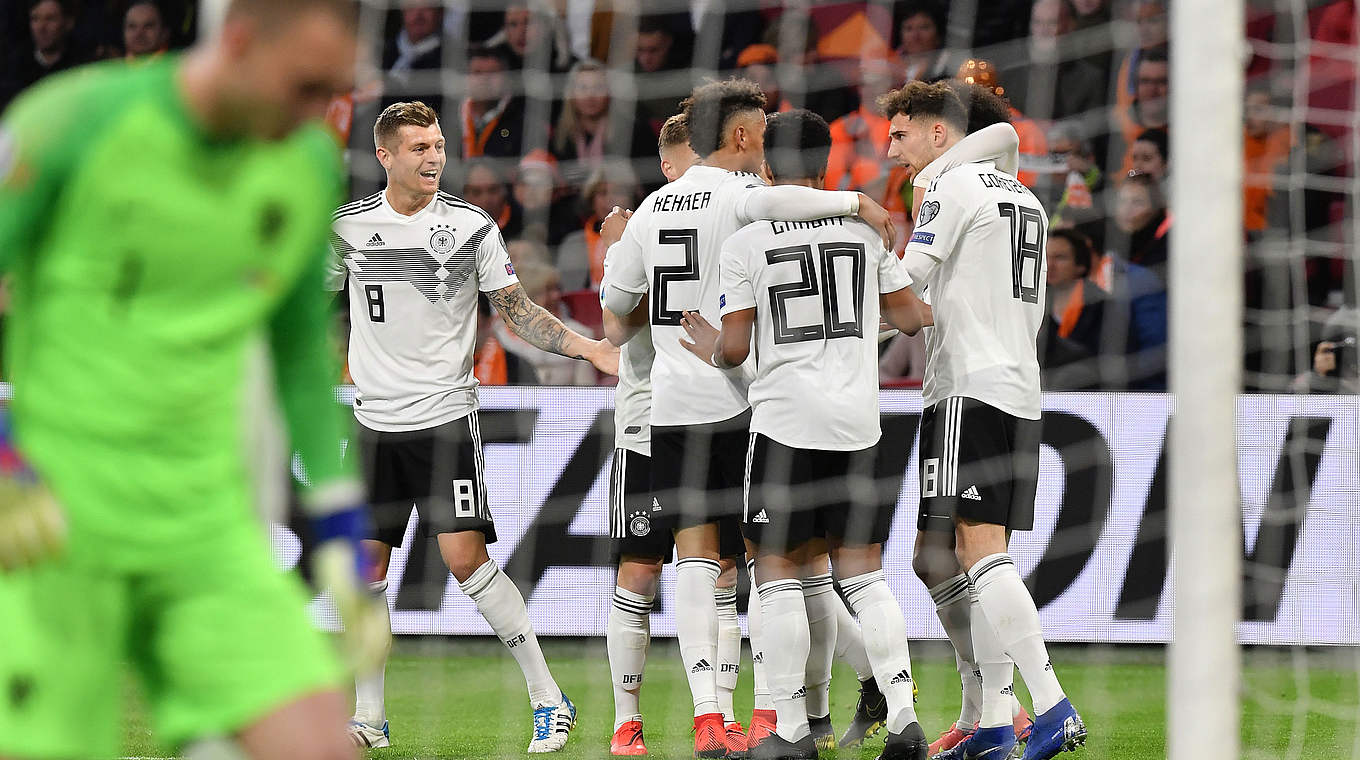 Jubel beim DFB-Team: Deutschland besiegt die Niederlande 3:2 © Getty Images