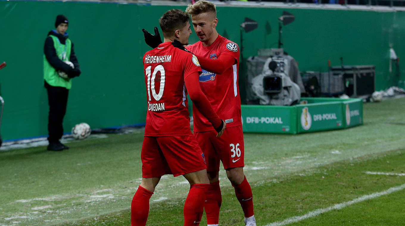 Heidenheim surprised Bundesliga side Bayer Leverkusen in the previous round. © Getty Images