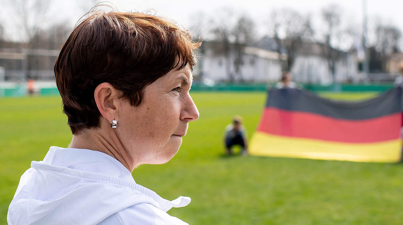 DFB-Trainerin Maren Meinert: "Der Sieg war hochverdient" © Getty Images