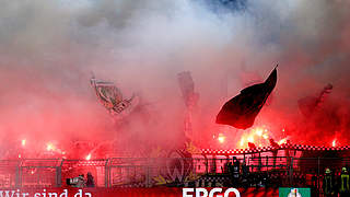Pyrotechnik im Block: Das DFB-Sportgericht verurteilt Werder Bremen © Getty Images