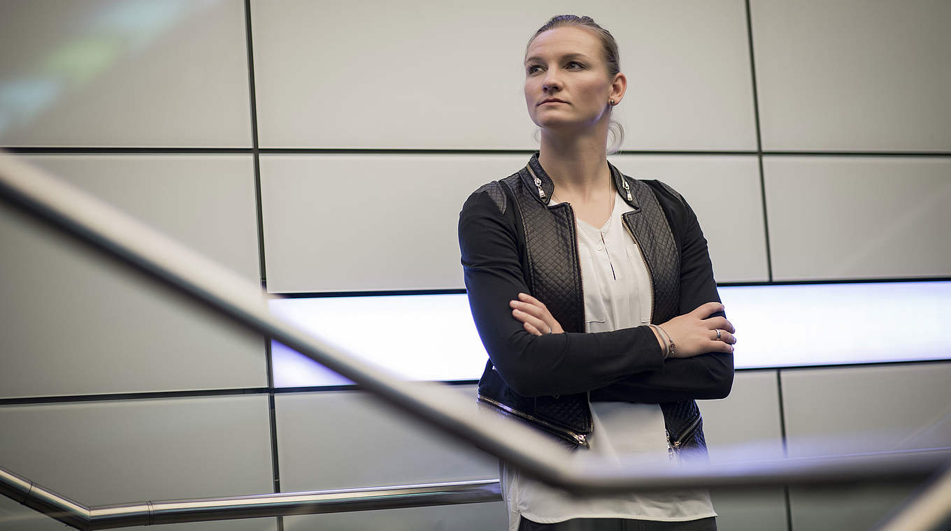 Alexandra Popp: "Martine Voss-Tecklenburg hat mich damals in Duisburg geformt" © Getty Images