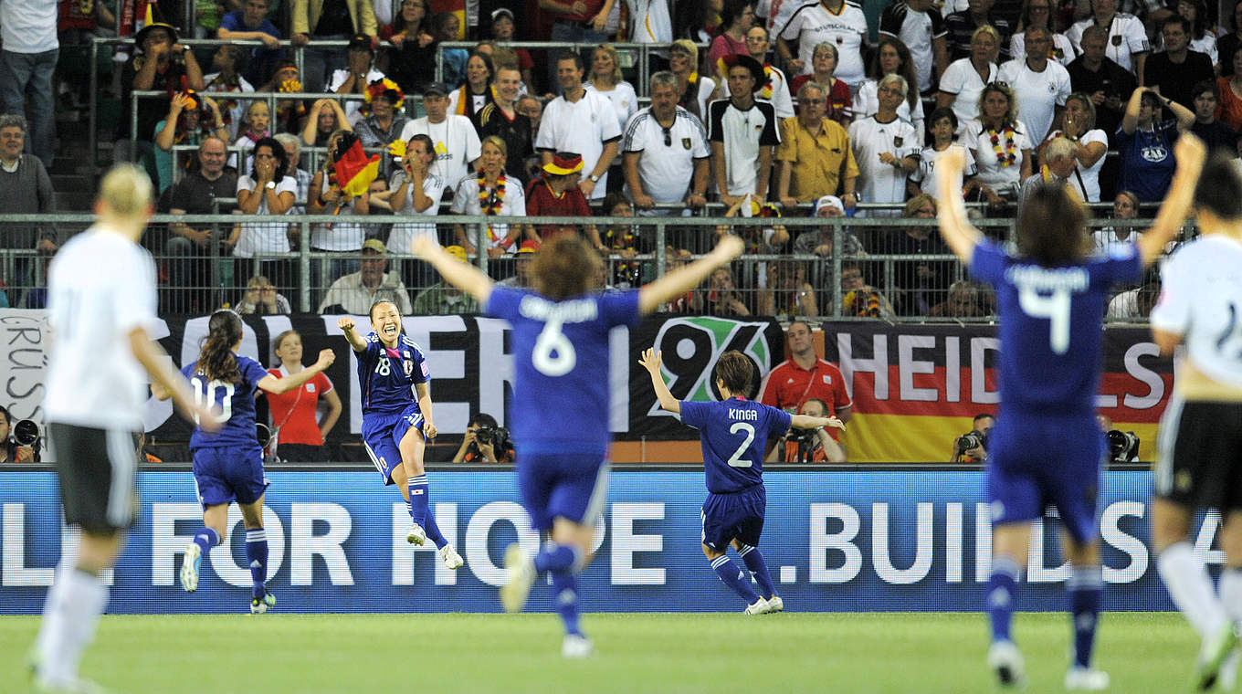 Bitteres Aus: Die einzige Niederlage gibt es beim 0:1 im Viertelfinale der WM 2011 © Getty-Images