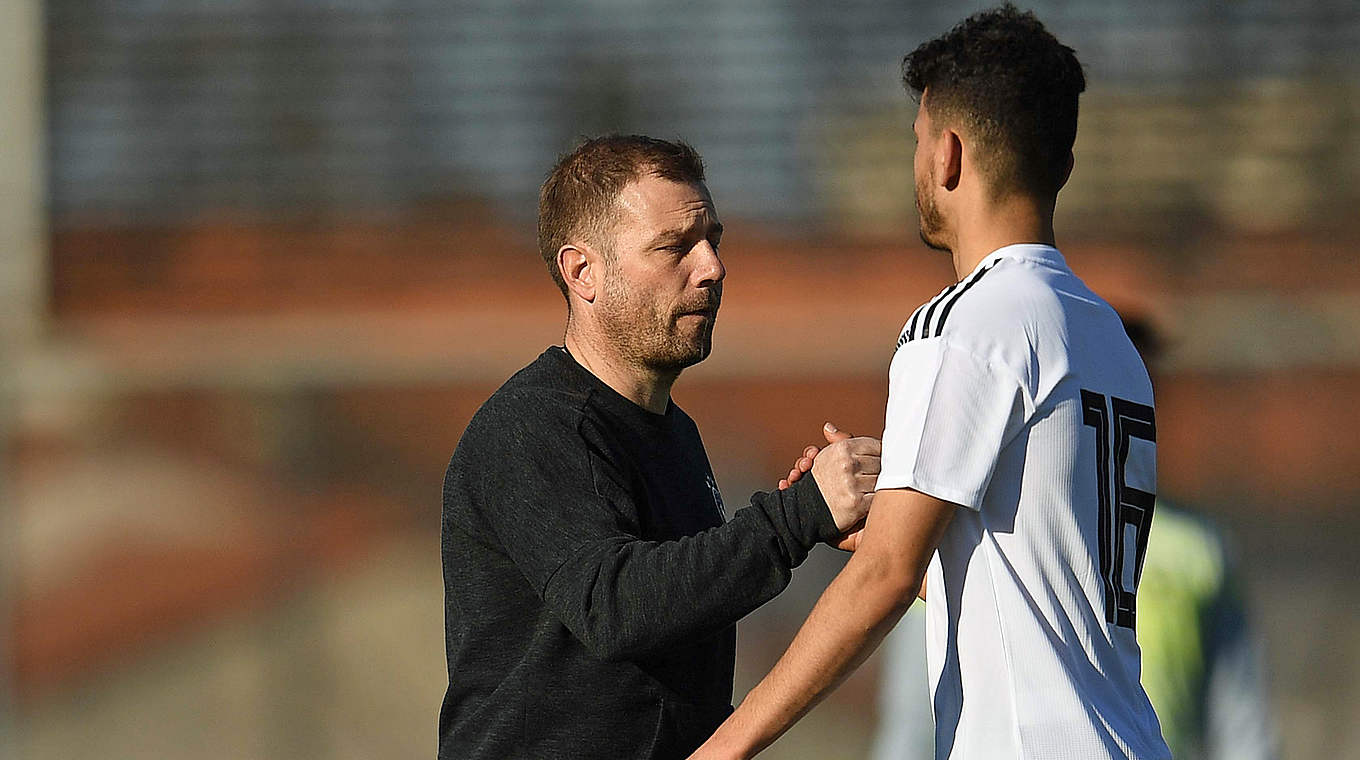 Kramer (l.): "Spielern Möglichkeit geben, sich auf einem hohen Niveau zu präsentieren" © 2019 Getty Images