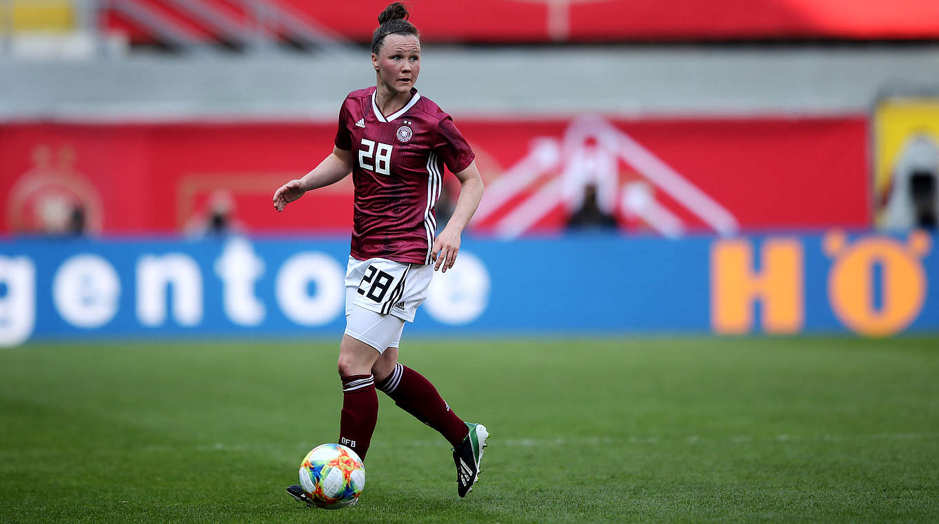 Zweites Länderspiel, erste Wahl zur "Spielerin des Spiels": Marina Hegering © Getty Images