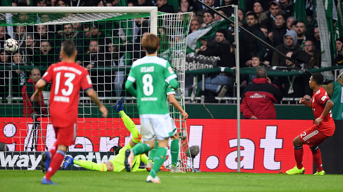 Gnabry (r.) trifft gegen Ex-Klub Werder: "Atmosphäre im tollen Stadion aufsaugen" © Getty Images