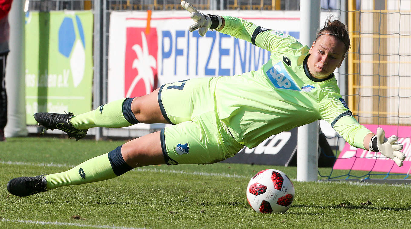 Kommt von der TSG Hoffenheim nach Wolfsburg: Torhüterin Friederike Abt © GettyImages