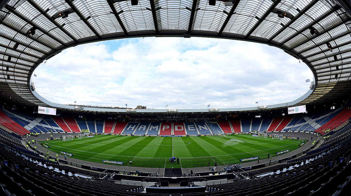 Hampden Park, Glasgow (Schottland), Kapazität: 52.500 - drei Gruppenspiele, ein Achtelfinale © 2019 Getty Images