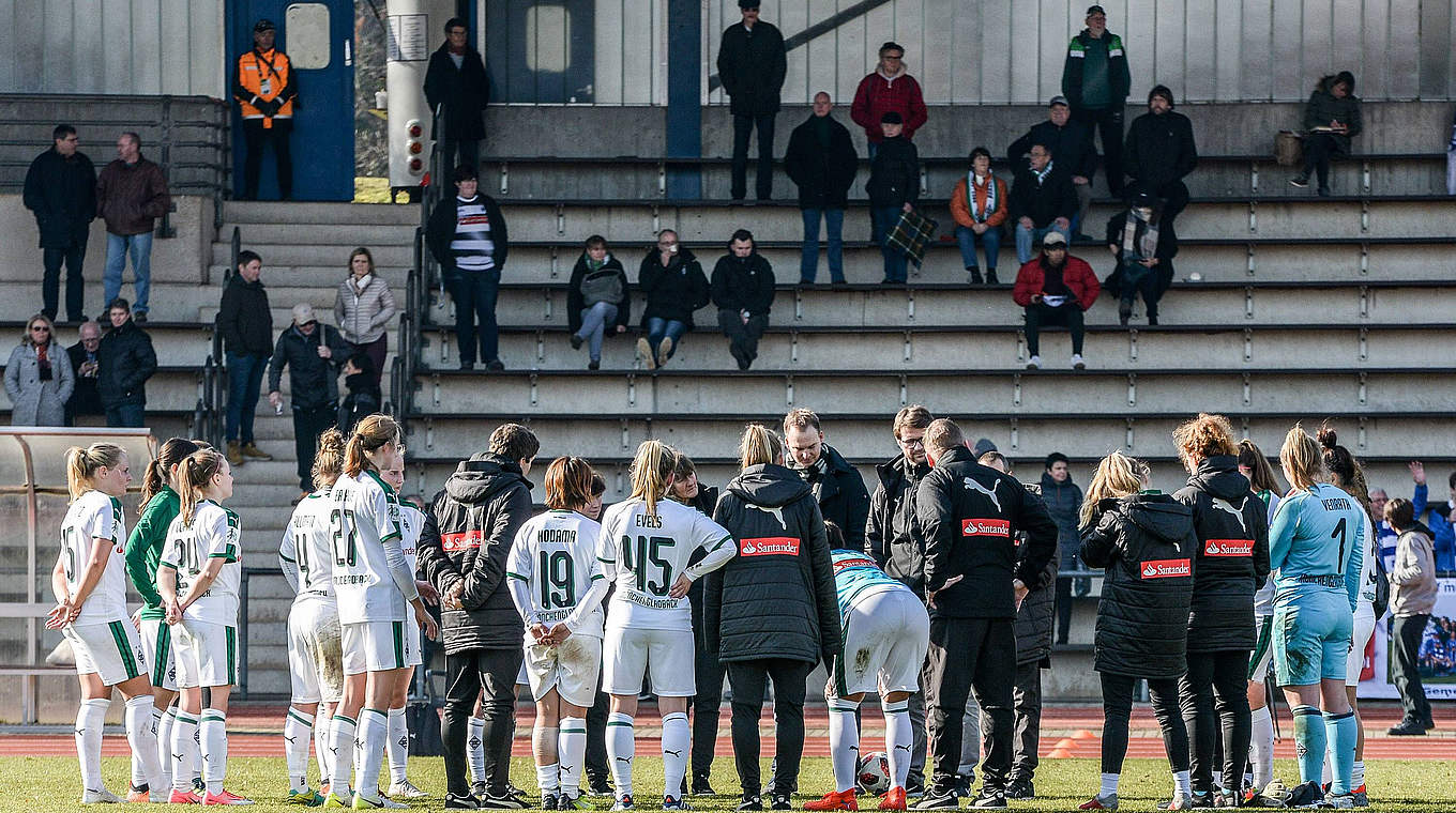 Auf Abschiedstournee in der Frauen-Bundesliga: Absteiger Borussia Mönchengladbach © imago/foto2press