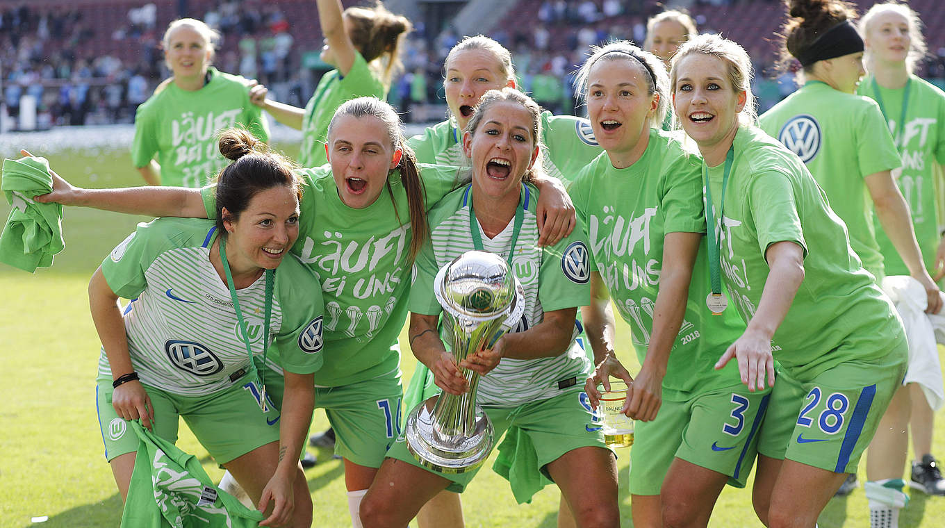 Seriensieger der vergangenen vier Jahre: Der VfL ist Stammgast beim Finale in Köln © GettyImages