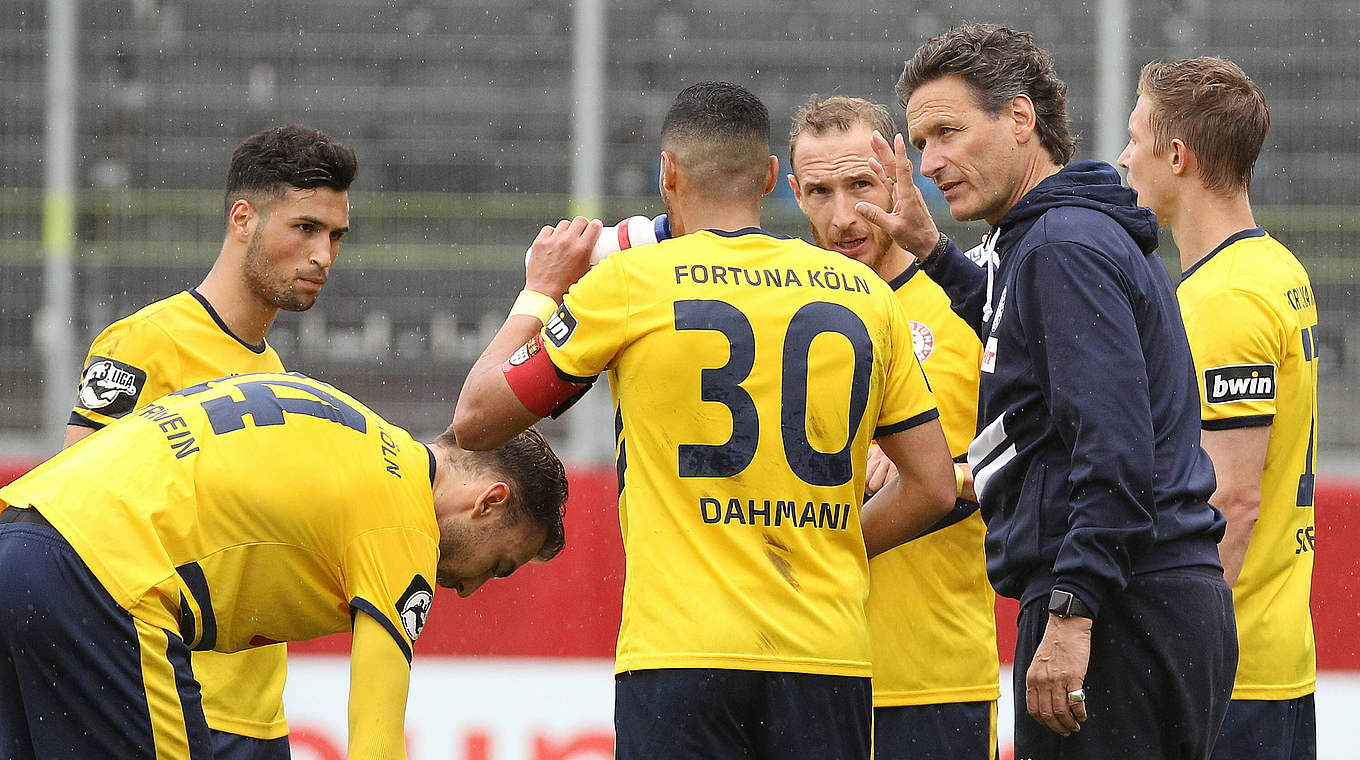 Gelingt mit Fortuna Köln der Einzug ins Finale des Mittelrheinpokals: Trainer Zapel © imago images / foto2press