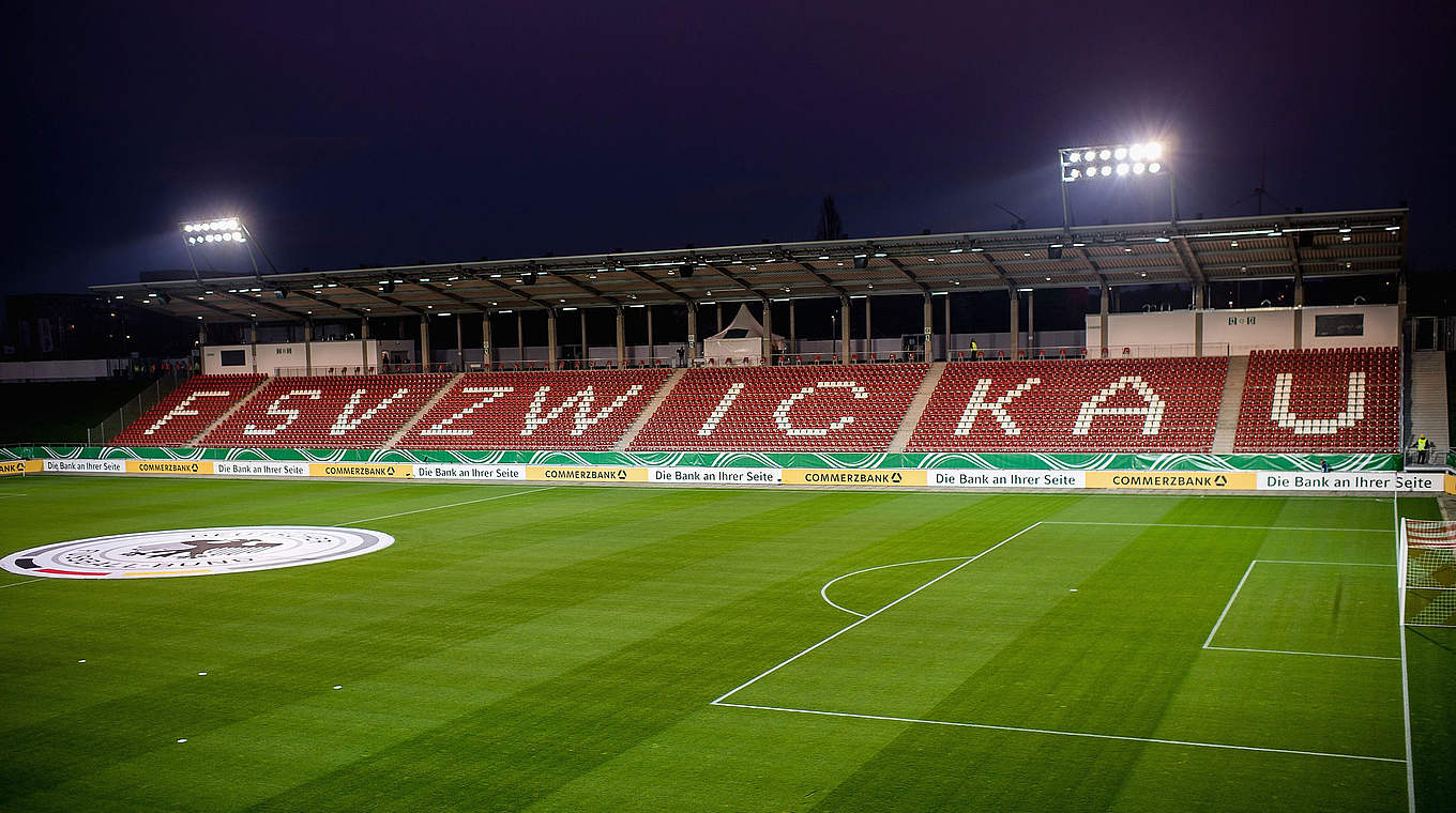 2017 erstmals Austragungsort eines U-Länderspiels: das Stadion Zwickau © GettyImages