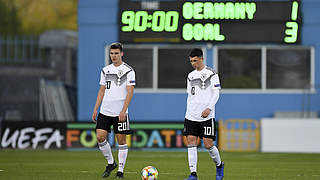 Unglücklicher EM-Start: Die deutsche U 17 verliert nach Führung gegen Italien © UEFA/Sportsfile