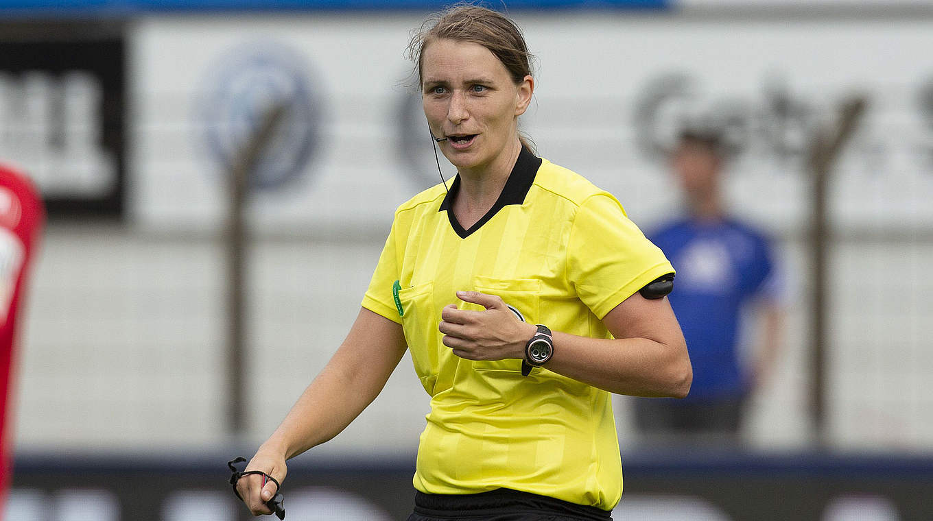 Leitet in Freiburg ihr 58. Frauen-Bundesligaspiel: Schiedsrichterin Kathrin Heimann © GettyImages