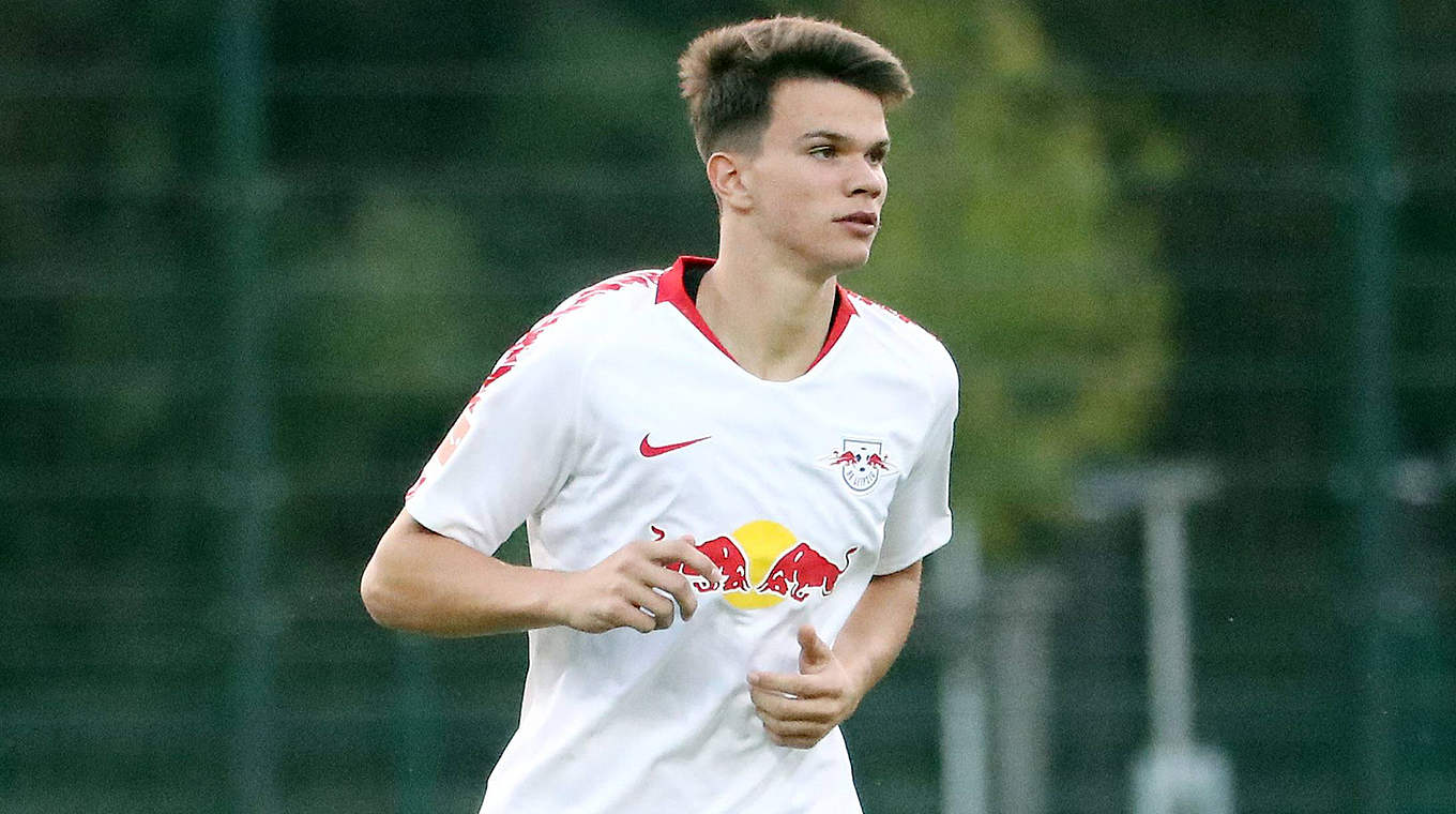 Unterschreibt bei RB Leipzig seinen ersten Profivertrag: Frederik Jäkel © imago/Picture Point LE