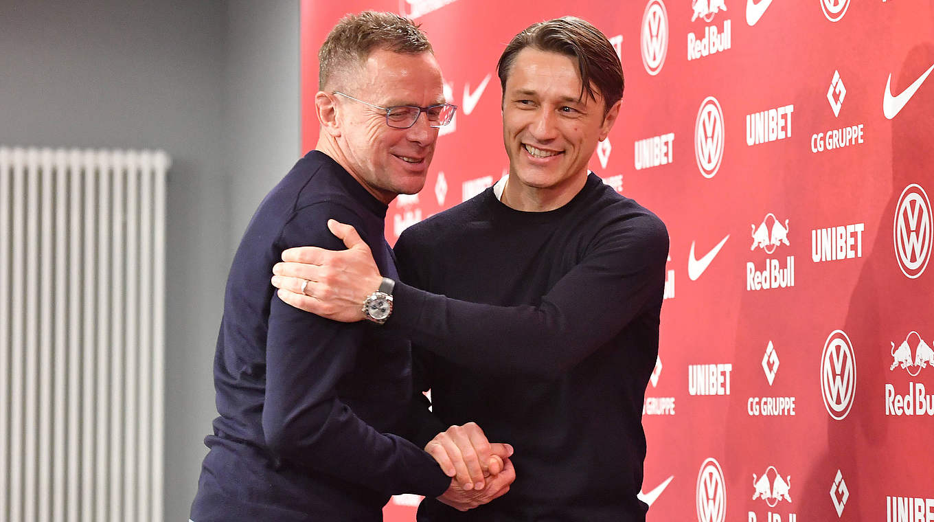 "Matchday in Berlin is very special." - Kovac and Rangnick both have previous experiences of the DFB-Pokal final.  © imago images / Sven Simon