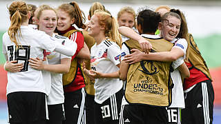 Im Endspiel dabei: Deutschlands U 17 © 2019 Getty Images