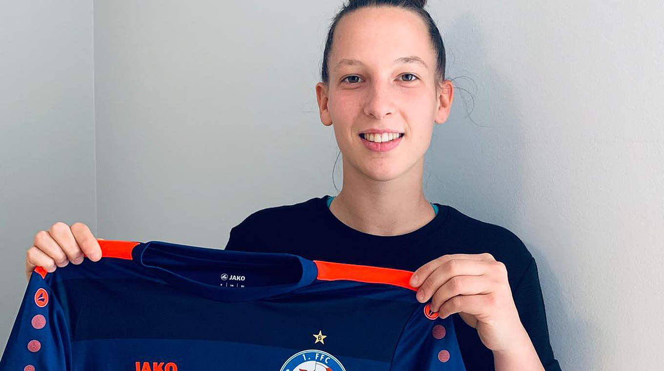 Spielt ab Sommer für Potsdam: Sloweniens Nationalspielerin Sara Agrez © Turbine Potsdam