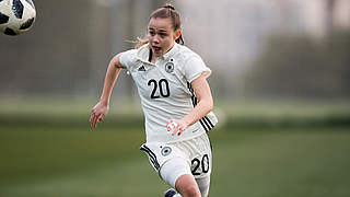 Mit drei Toren gegen Iserlohn erfolgreich: Kölns Nationalspielerin Leonie Zilger  © 2019 Getty Images