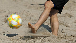 Strand, Sand, Fußball: die deutsche Beachsoccer-Liga © 2019 Getty Images