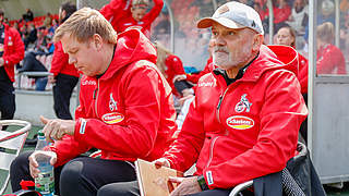 FC-Coach Willi Breuer (r.): 