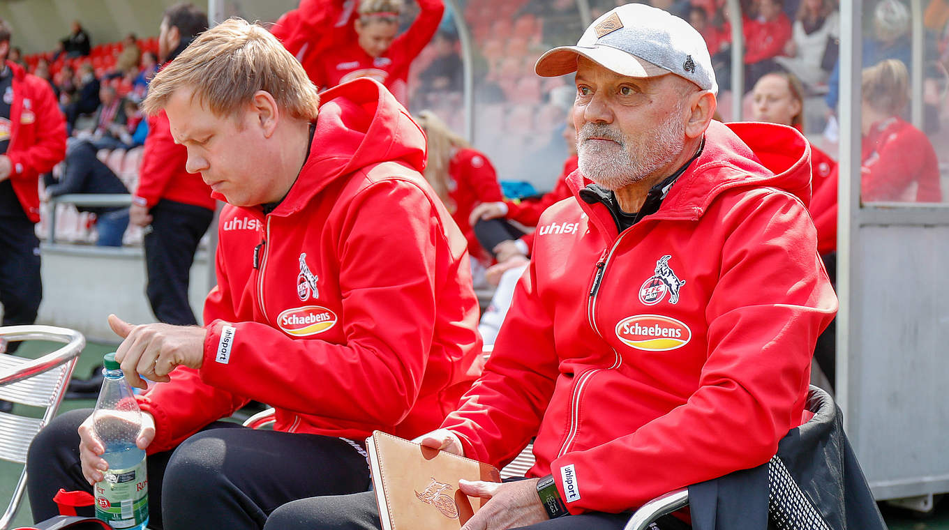 FC-Coach Willi Breuer (r.): "Wir haben rechtzeitig die Kurve bekommen" © Getty Images