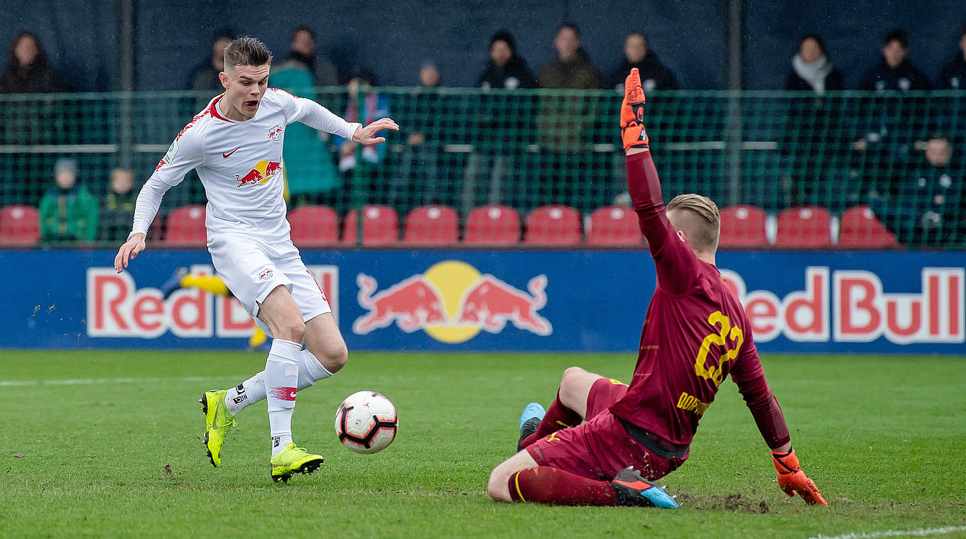 Leipzig zählt auf seine Tore: Fabrice Hartmann (l.) © 2019 Getty Images