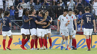 Niederlage im letzten WM-Test: China unterliegt der französischen Auswahl © imago images / PanoramiC