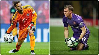 A thumb injury to Leno paved the way for Ulreich's first call-up © Getty Images/Collage DFB