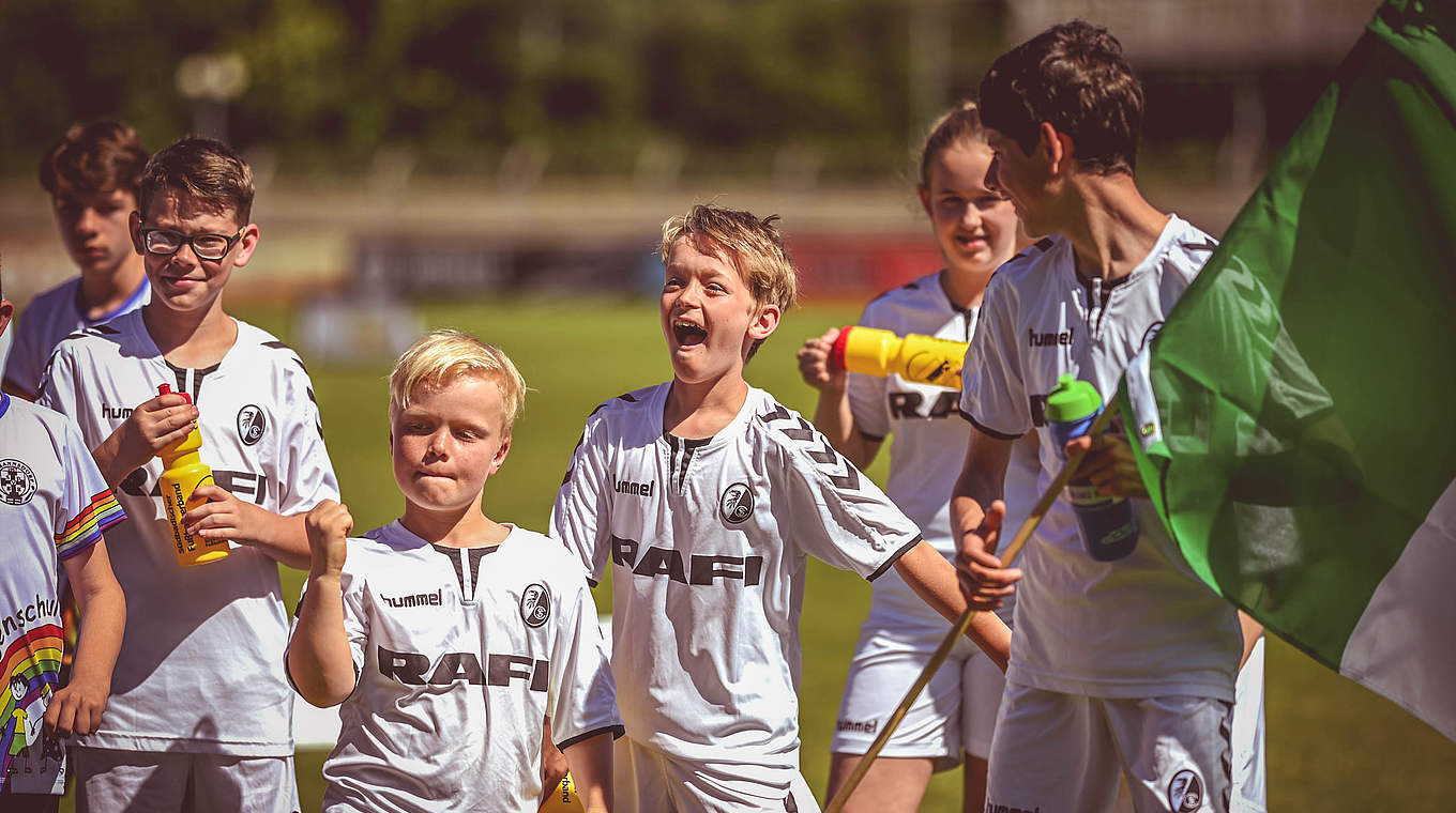 Der FußballFreunde-Cup: Gleich drei Teams vom SC Freiburg sind dabei © SCF/Patrick Seeger