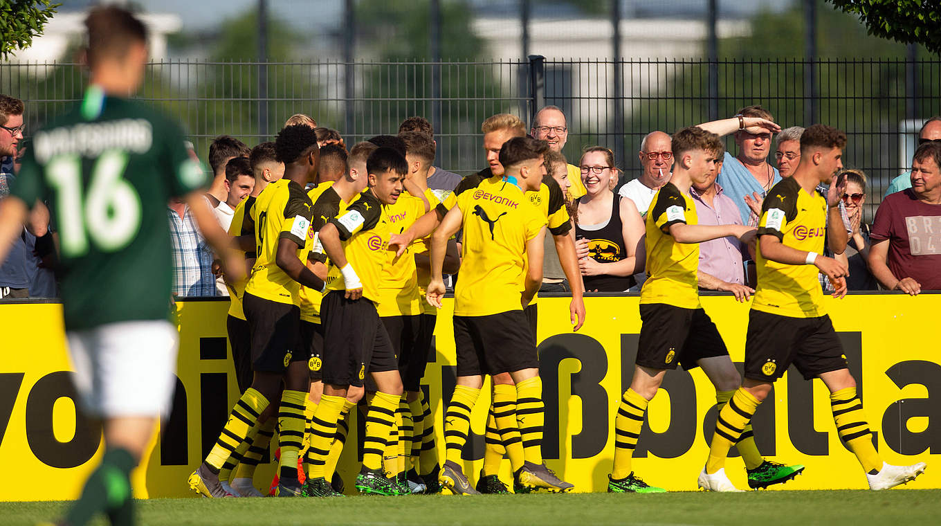 Großer Jubel in Dortmund: Titelverteidiger vor erneutem Finaleinzug © 2019 Getty Images