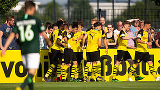Zum 14. Mal im Finale um die U 17-Meisterschaft: Borussia Dortmund jubelt © GettyImages