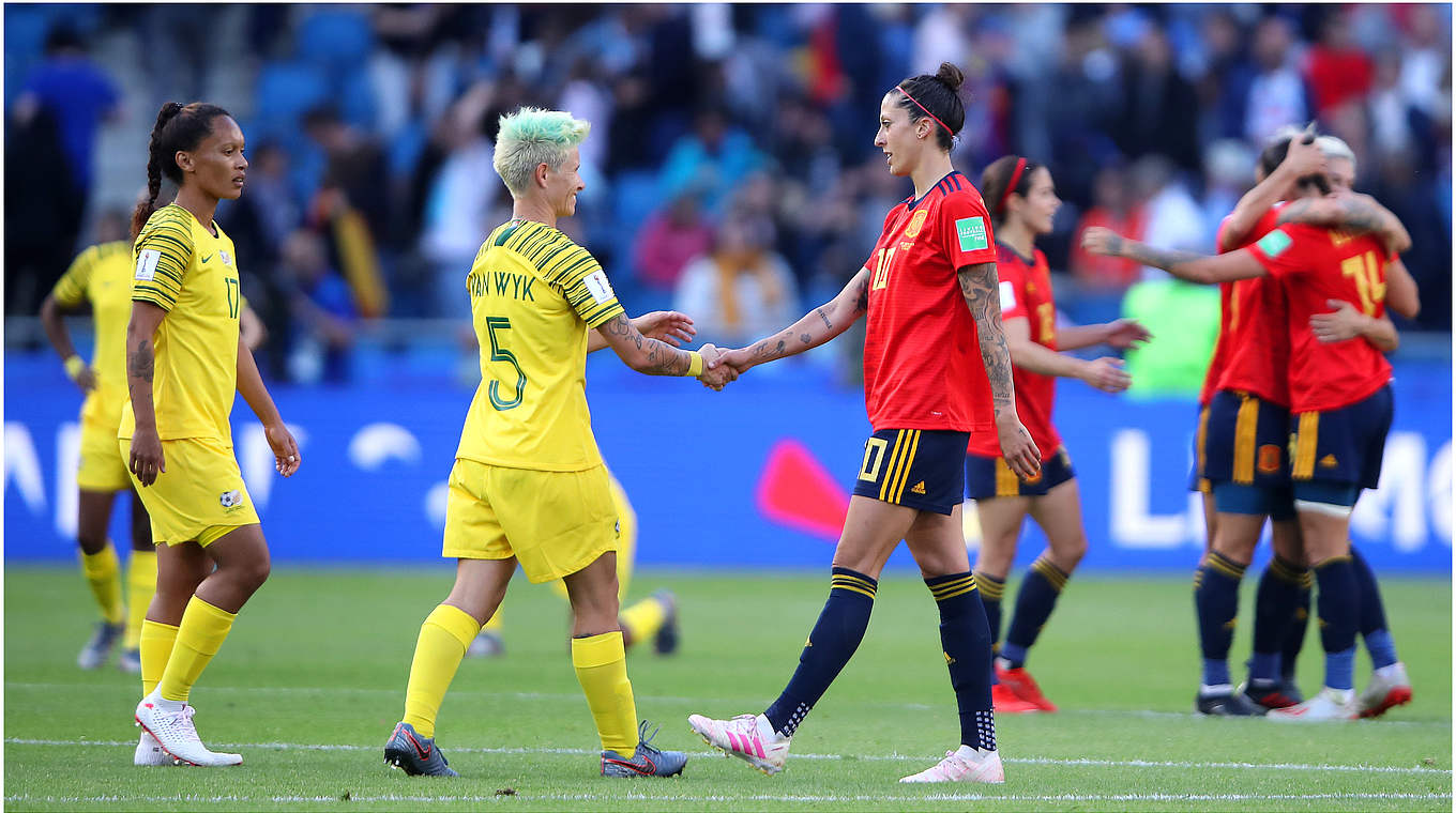 Start nach Maß: Spanien feiert gegen Südafrika den ersten WM-Sieg © Getty Images