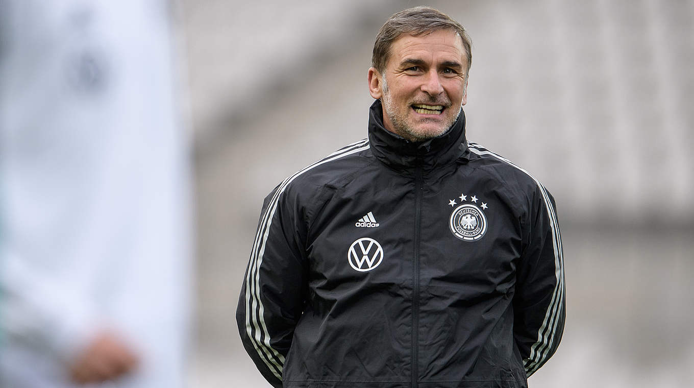 Stefan Kuntz on the training camp: "In every aspect, we can take positives." © 2019 Getty Images