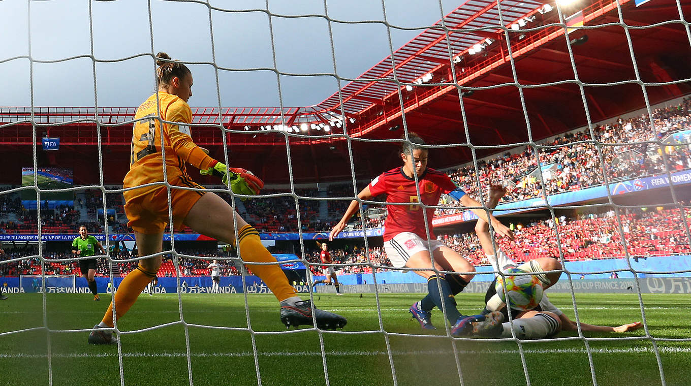 Deutschland besiegt im zweiten WM-Gruppenspiel Spanien mit 1:0. Wir haben die besten Bilder dazu. © 2019 Getty Images