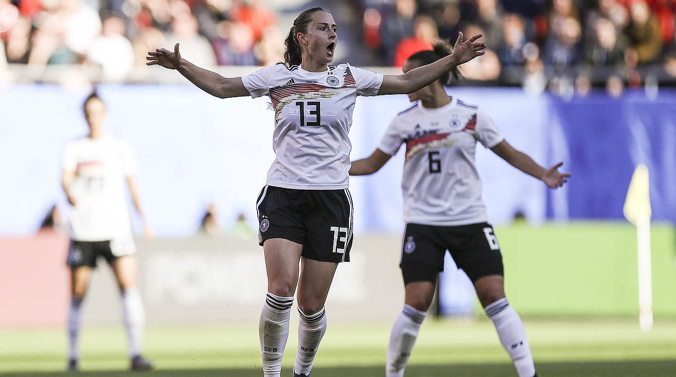 Däbritz: "It shows that Germany is behind us" © 2019 Getty Images