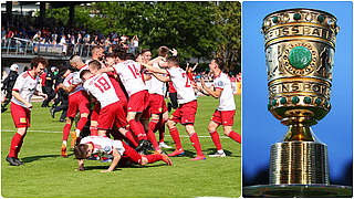 FSV Salmrohr are the sole sixth division side in the pot this season.  © © imago/Getty Images/Collage DFB