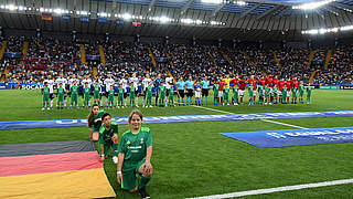 EM-Auftakt gelungen: Die U 21-Nationalmannschaft setzt sich gegen Dänemark durch © 2019 Getty Images