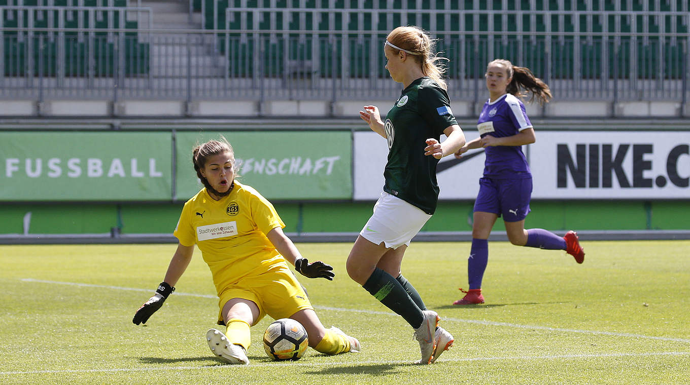 Livinia Seifert: "Vier Tore in einem Spiel zu erzielen ist schon außergewöhnlich" © 2019 Getty Images