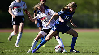 Sie soll bei der EM die Defensive dicht halten: Laura Donhauser (l.) © 2019 Getty Images