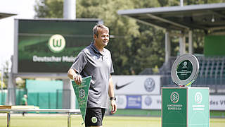 Wolfsburgs Trainer Holger Ringe: 
