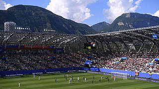 Im Schatten der Alpen: Die DFB-Frauen gewinnen in Grenoble gegen Nigeria © 2019 Getty Images