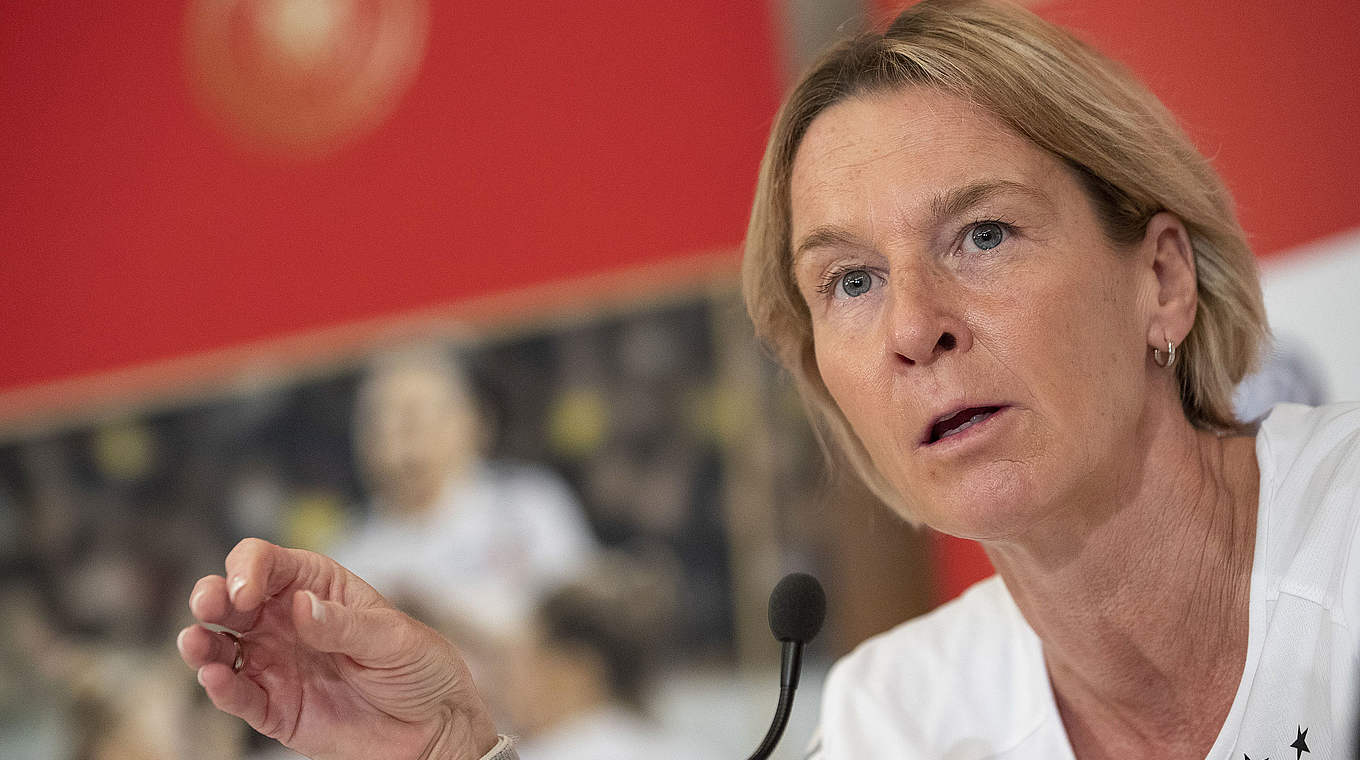 Martina Voss-Tecklenburg: "We want to make the best of the situation" © GettyImages
