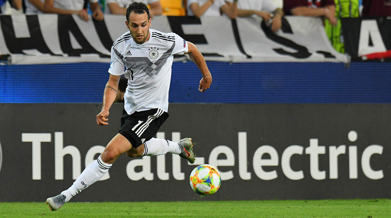 Levin Öztunali: "Die ganze Mannschaft ist glücklich, das Halbfinale erreicht zu haben" © Getty Images