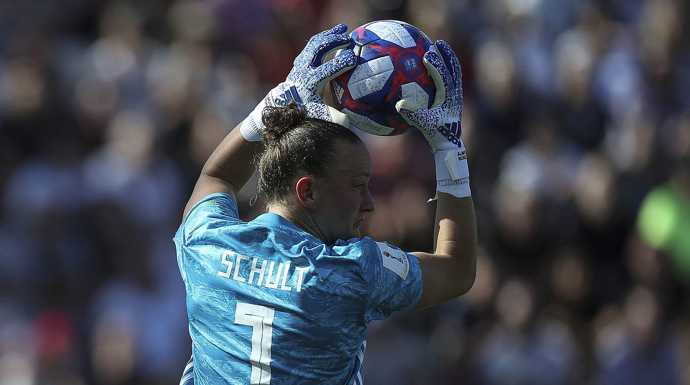 Almuth Schult has yet to allow a goal at the 2019 World Cup.  © Getty Images