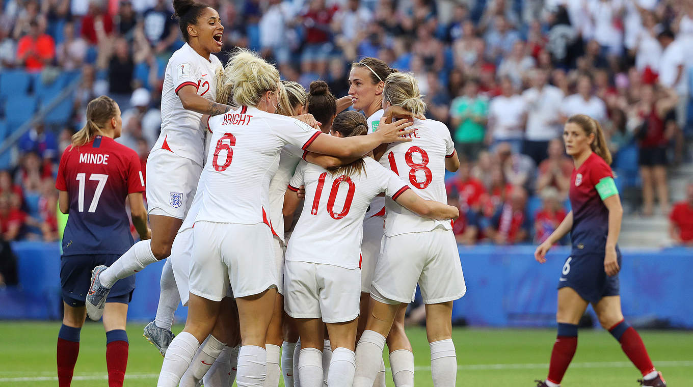 Unter den letzten Vier der WM: England schaltet Norwegen aus © Getty Images